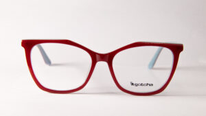 Lentes Ópticos Gotcha Azul y Rojo de Acetato