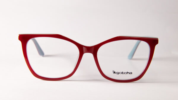Lentes Ópticos Gotcha Azul y Rojo de Acetato