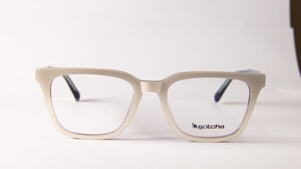 Lentes Ópticos Gotcha Blanco de Acetato