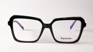 Lentes Ópticos Gotcha Negro y Azul de Acetato