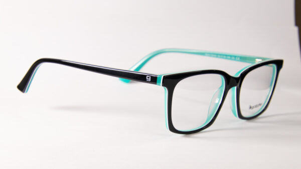 Lentes Ópticos Gotcha Negro y Azul de Acetato