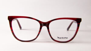 Lentes Ópticos Gotcha Rojo de Acetato