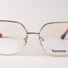 Lentes Ópticos Gotcha Dorado y Rojo Metálico