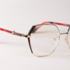 Lentes Ópticos Gotcha Dorado y Rojo Metálico