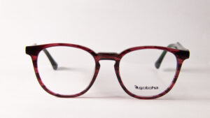 Lentes Ópticos Gotcha Rojo y Verde de Acetato