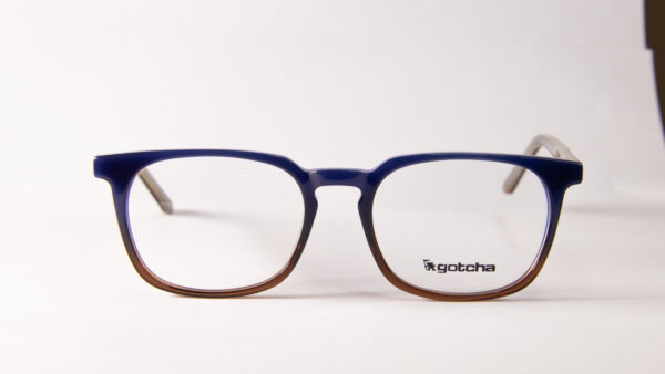 Lentes Ópticos Gotcha Azul y Café de Acetato
