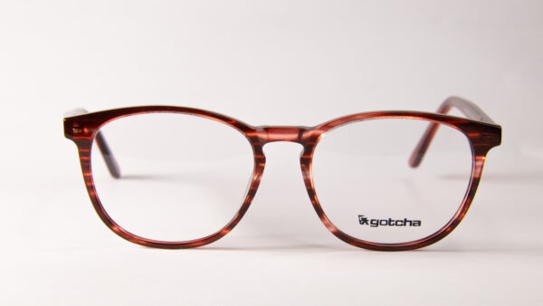 Lentes Ópticos Gotcha Rojo de Acetato