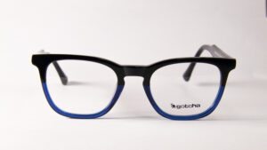 Lentes Ópticos Gotcha Negro y Azul de Acetato