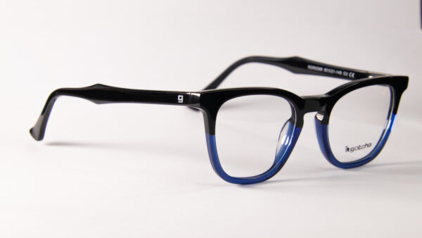 Lentes Ópticos Gotcha Negro y Azul de Acetato