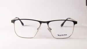 Lentes Ópticos Gotcha Plateado Metálico