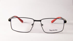 Lentes Ópticos Gotcha Negro y Rojo Metálico