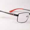 Lentes Ópticos Gotcha Negro y Rojo Metálico
