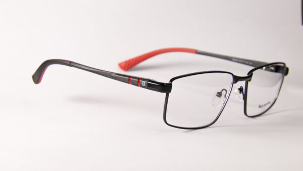 Lentes Ópticos Gotcha Negro y Rojo Metálico