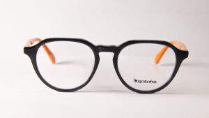 Lentes Ópticos Gotcha Naranjo y Negro de Acetato