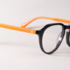 Lentes Ópticos Gotcha Naranjo y Negro de Acetato