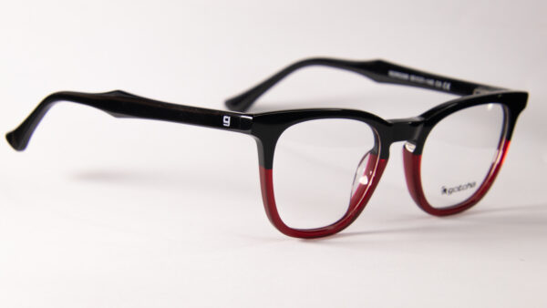Lentes Ópticos Gotcha Negro y Rojo de Acetato