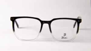 Lentes Ópticos Blacks Negro y Transparente de Acetato