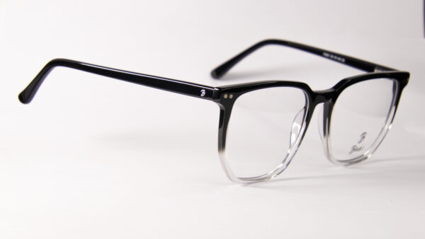 Lentes Ópticos Blacks Negro y Transparente de Acetato