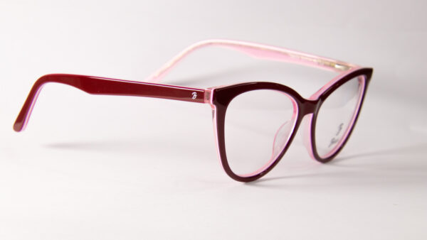 Lentes Ópticos Blacks Rojo y Rosa de Acetato