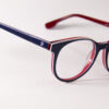 Lentes Ópticos Blacks Azul, Blanco y Rojo de Acetato