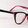 Lentes Ópticos Blacks Negro y Rojo de Acetato