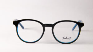 Lentes Ópticos Tortoise Azul y Negro de Acetato