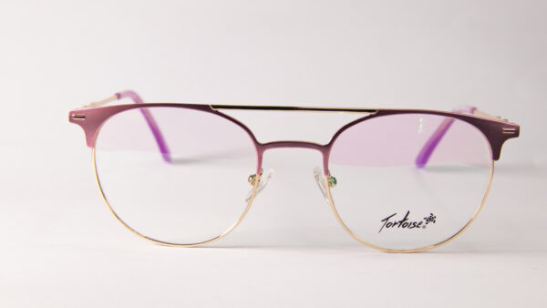 Lentes Ópticos Tortoise Dorado y Rosa Metálico