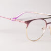 Lentes Ópticos Tortoise Dorado y Rosa Metálico