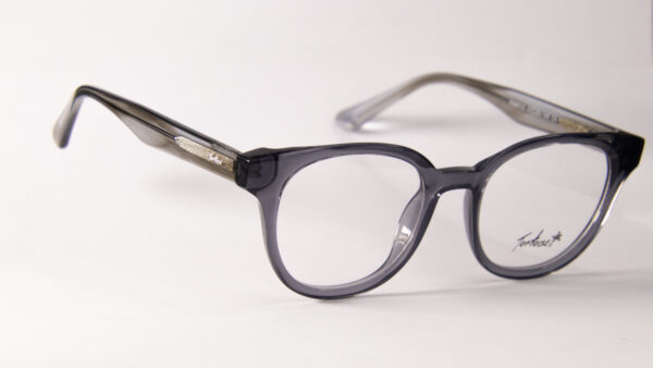 Lentes Ópticos Tortoise Gris y Transparente de Acetato