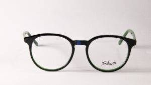 Lentes Ópticos Tortoise Azul, Negro y Verde de Acetato