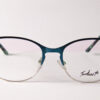 Lentes Ópticos Tortoise Azul y Plateado Metálico