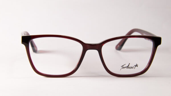 Lentes Ópticos Tortoise Rojo de Acetato