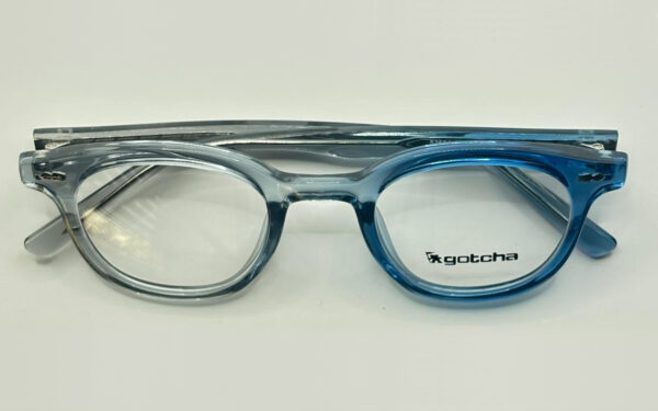 Lentes Ópticos Fotocromáticos Gotcha Azul Transparente de Acetato