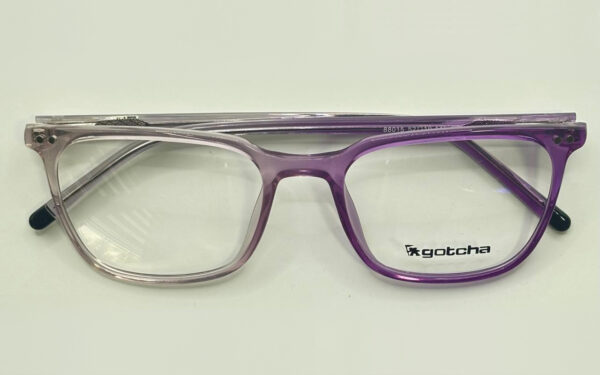 Lentes Ópticos Fotocromáticos Gotcha Lila Transparente de Acetato