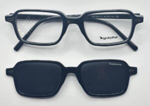 Lentes Ópticos Clip Sol Gotcha Negro de Acetato