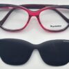 Lentes Ópticos Clip Sol Gotcha Rojo de Acetato
